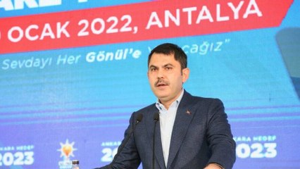 Bakan Kurum muhalefeti suçladı: Yeşile tahammülleri yok