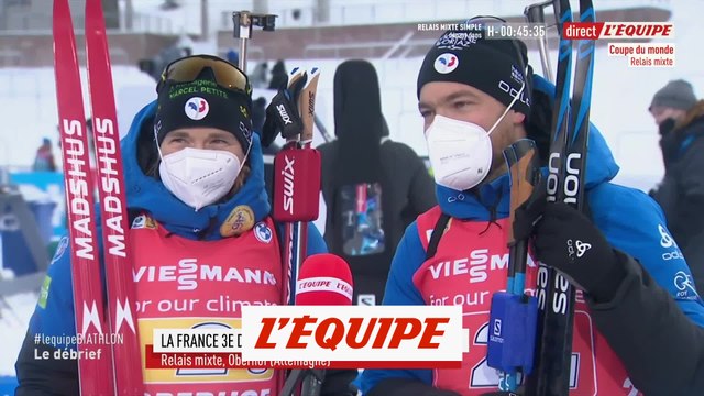 A. Bescond : « On était plus dans la douleur que dans le plaisir » - Biathlon - CM - Relais mixte