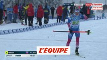 L'arrivée du relais mixte simple d'Oberhof - Biathlon - CM