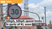DBKL, Miros to introduce 30kph, 50kph speed limits in KL