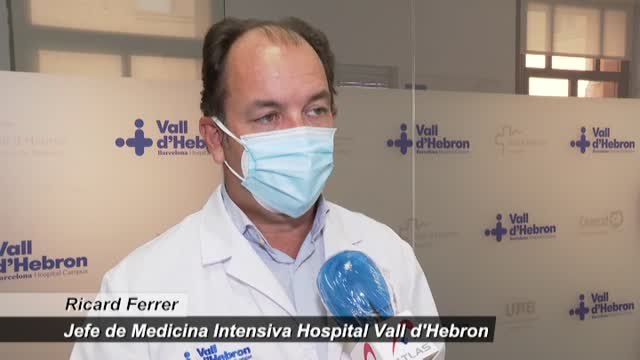 El 40 por ciento de las UCIS catalanas, ocupadas por pacientes COVID