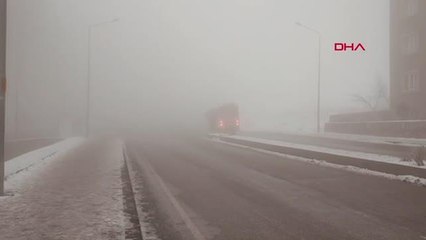 GÖRÜŞ MESAFESİ 10 METRENİN ALTINA DÜŞTÜ