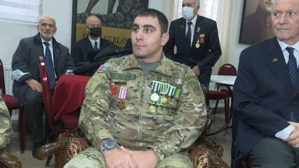 AZERBAYCANLI GAZİLERDEN OKTAY KAYNARCA'YA SİTEM BİZİ İSTANBUL'DA BULSUN