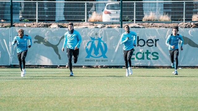Avec les Olympiens au décrassage