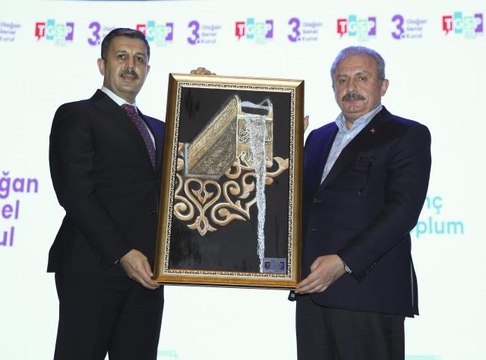 TBMM Başkanı Şentop, Türkiye Gençlik STK'ları Platformu Genel Kurulunda konuştu