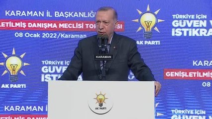 Erdoğan: "Türkiye'yi kendisine bile hayrı dokunmayan bu kifayetsizlerin insafına terk edemeyiz"