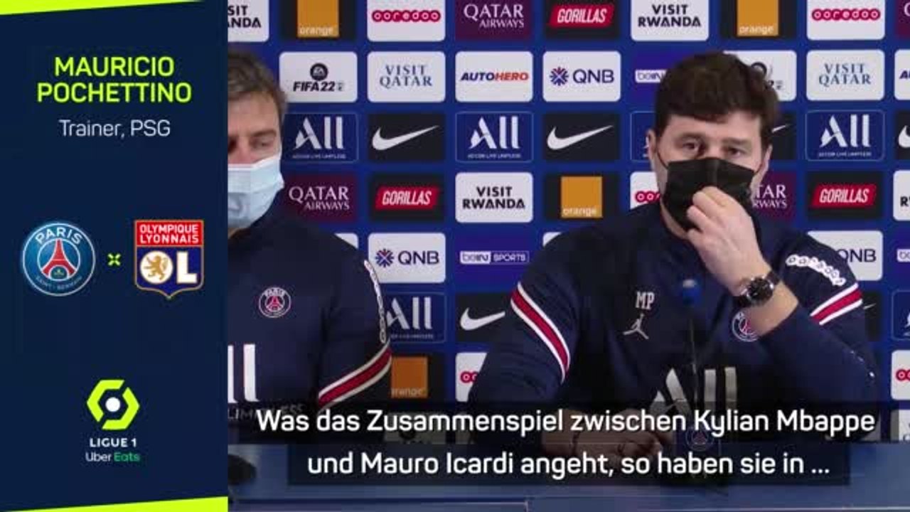 Pochettino: 'Mbappe und Icardi ergänzen sich'