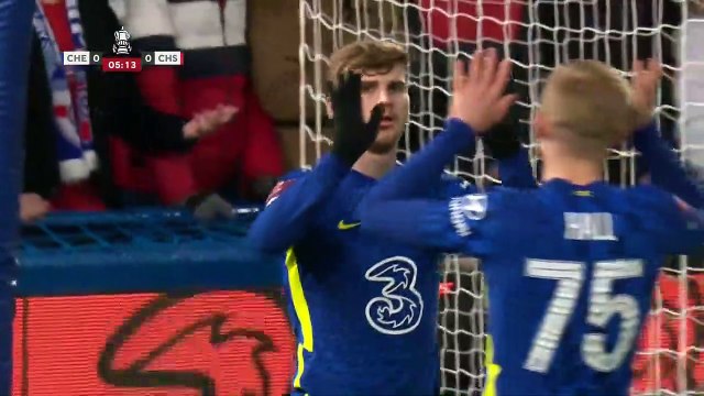 Timo Wener Goal - Chelsea 1-0 Chesterfield - 08.01.2022 (Full Replay)