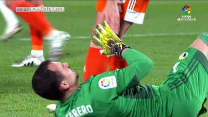 El Real Valladolid se lleva el derbi contra el Burgos por la mínima