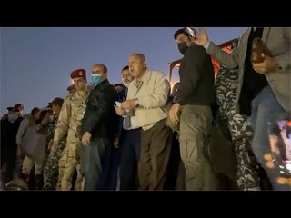 وزير النقل يتفقد حادث تصادم القطارين بسوهاج