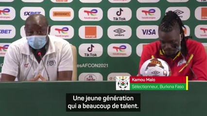 Burkina - Malo : "On peut rivaliser avec n'importe qui"
