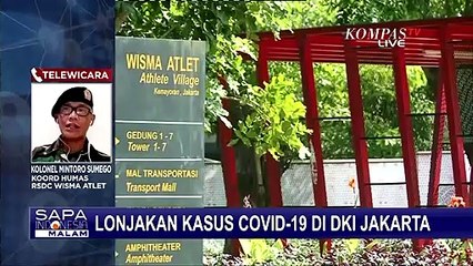 Terjadi Lonjakan Kasus Corona di Wisma Atlet