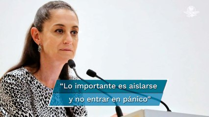 "Hay quien quiere que caigamos", Sheinbaum llama a no caer en pánico ante ómicron en la CDMX