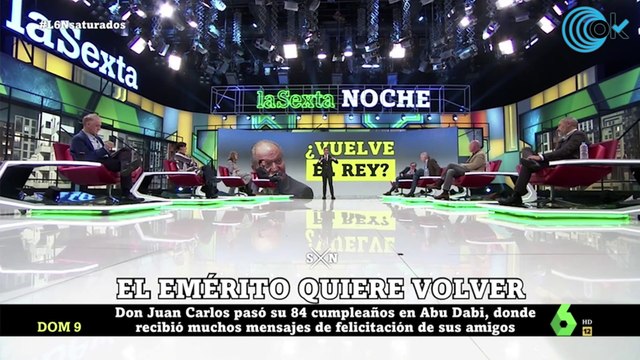 Inda: Juan Carlos I no va a volver a España, su regreso destrozaría la regeneración de Felipe VI