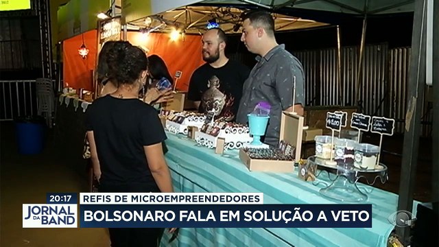 O presidente Bolsonaro disse hoje que vai apresentar uma solução alternativa ao veto ao refis no início da semana com uma medida provisória. #BandJornalismo