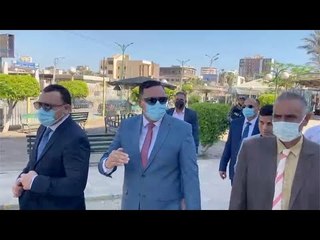 محافظ الدقهلية يتفقد الحدائق العامة..والتزام بالإجراءات الاحترازية