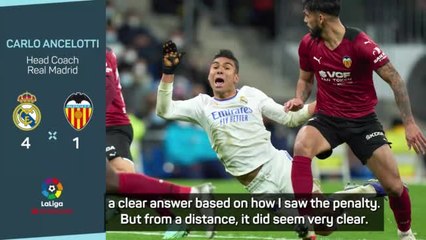 Ancelotti not convinced by Valencia's 'robbery' penalty claim
