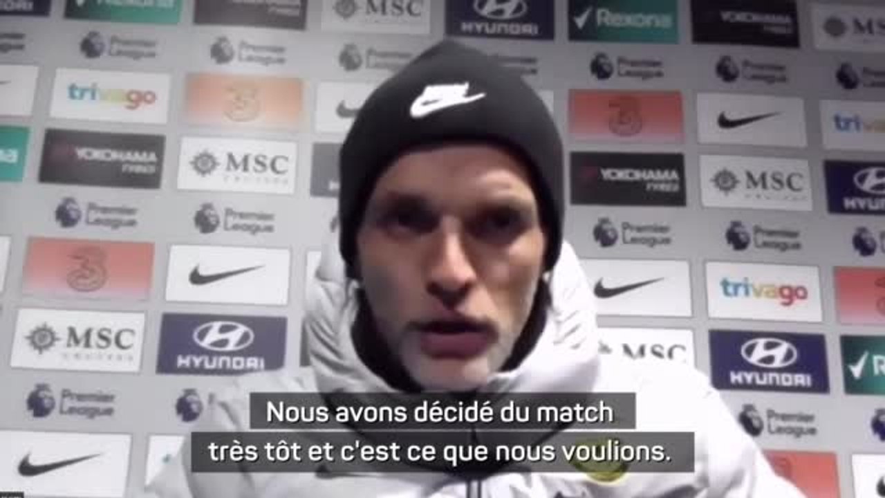 Chelsea - Tuchel heureux d'avoir "décidé du match en première mi-temps"