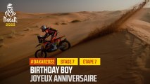 Benavides at the start on his 33rd birthday! - Étape 7 / Stage 7 - #DAKAR2022