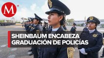En CdMx, se gradúa la Generación 280 de la Universidad de la Policía