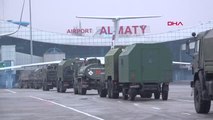 Almatı Havalimanı'na Rus birliklerinin gelişi devam ediyor