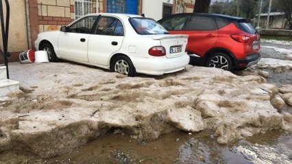Bodrum'u dolu vurdu; evleri, iş yerlerini su bastı