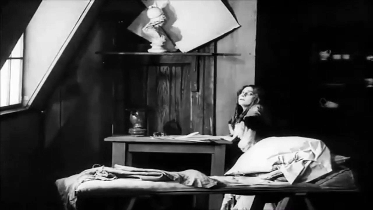 Short drama based on the poem “The Raven” by Edgar Allan Poe (1909)