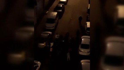 SULTANGAZİ'DE BABA DAYAĞINDAN KAÇAN KIZ BALKONDAN ATLADI