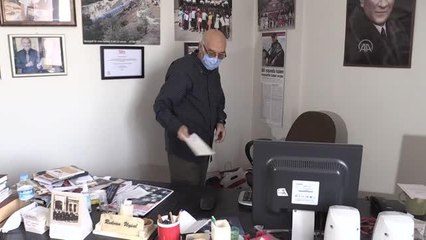 ESKİŞEHİR - Gazetecilikteki 70. yılında ilk günkü heyecanla çalışıyor