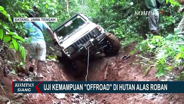 Track Curam Hingga Jalan Licin, Gelaran Offroad di Alas Roban Tantang Adrenalin Offroader