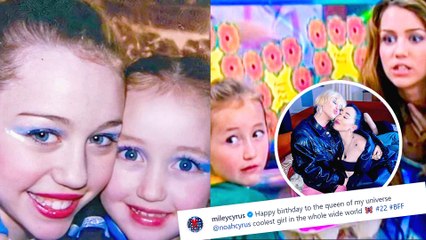 Miley Cyrus Celebrates Sister Noah Cyrus' 22nd Birthday: 'It's My Baby Sisters Birthday'