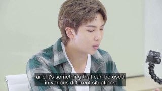 ARTIST-MADE COLLECTION  'Making-of Log' by BTS from RM [ENGSUB FULL]
