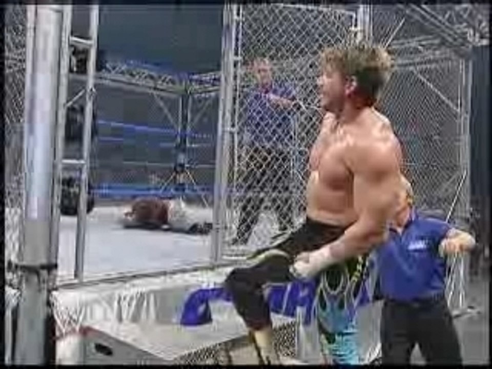 Eddie Guerrero vs. Rey Mysterio Steel Cage Match