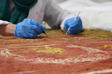 Tarihi eserler bu laboratuvarda yeniden 'hayat buluyor'