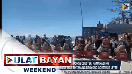 Eastern Visayas PDRRMC response cluster, namahagi ng karagdagang relief items sa mga biktima ng bagyong Odette sa Leyte