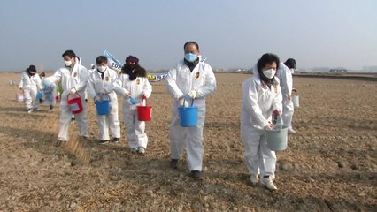 13번째 맞은 철새 먹이 주기 행사 "건강히 머물다 가거라" / YTN