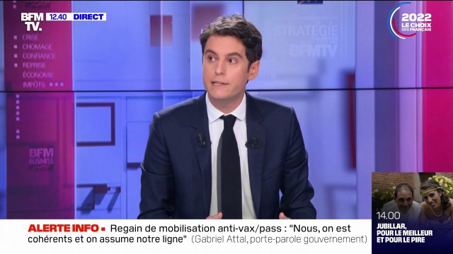 Gabriel Attal sur le ralliement de Guillaume Peltier à Éric Zemmour: Ça n'est pas un bon présage de ce que serait l'exercice du pouvoir par LR