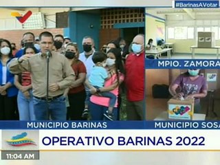 Candidato Jorge Arreaza: En tiempo récord se instalaron las mesas electorales en paz y democracia