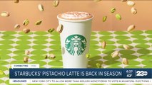 The Starbucks Pistachio Latte is back in season!