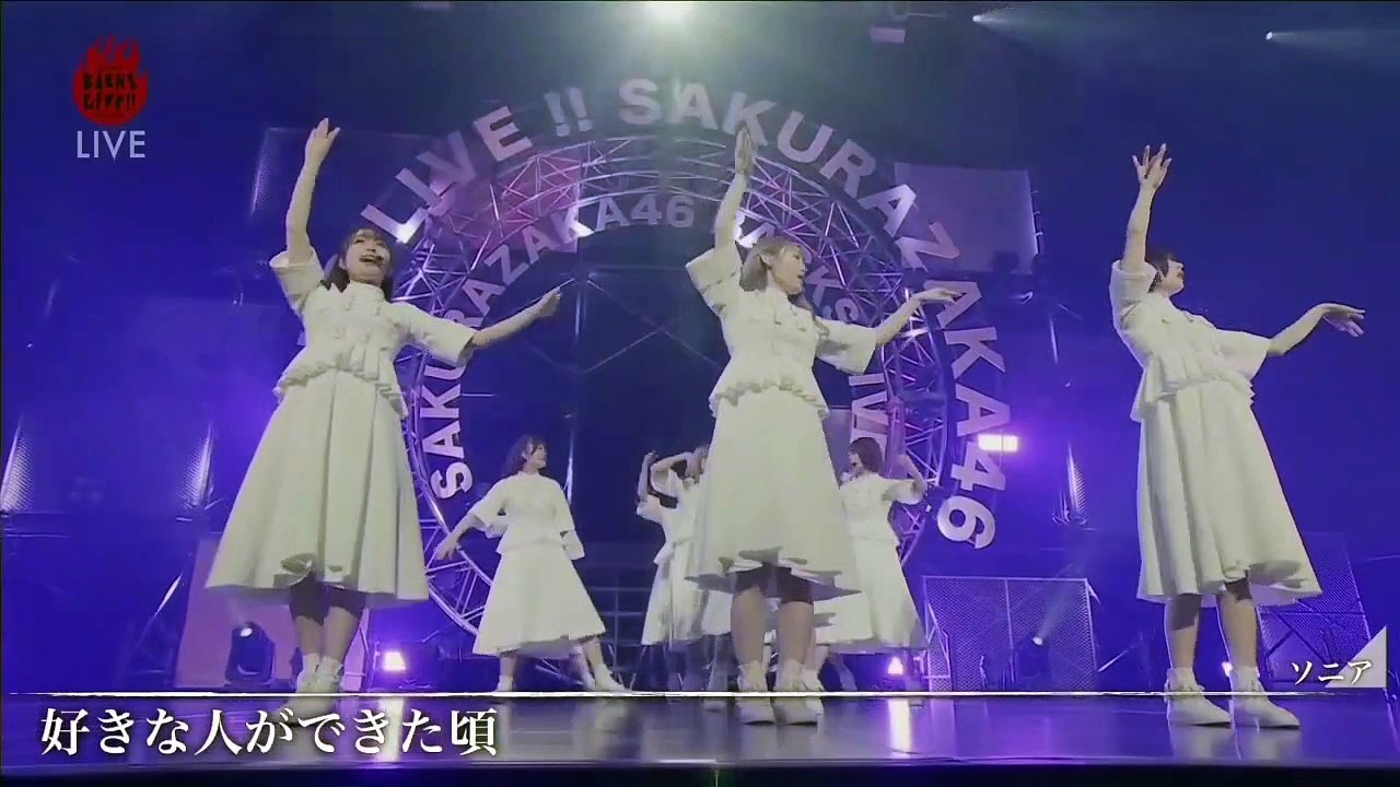 2022.01.08 櫻坂46 3rd Single BACKS LIVE!! DAY1 Part1