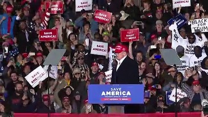 ترامب يكرر المزاعم بفوزه في الانتخابات أمام تجمّع لمناصريه في ولاية أريزونا