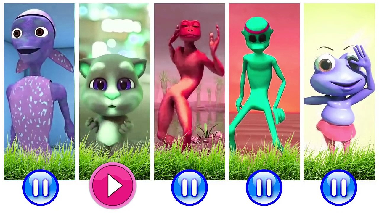 Dmetucosita patila Patila VS Dame Tu Cosita VS El Baile del Sapito VS Chocobodi COLOR CHALLENGE