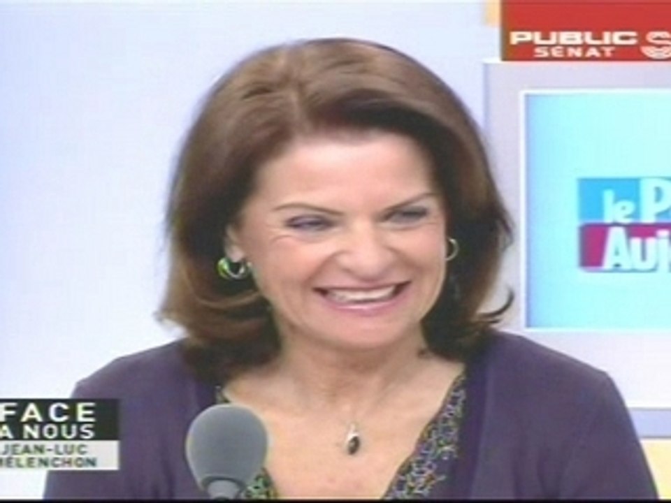 Mélenchon questionne Sarkozy UIMM MEDEF DGS