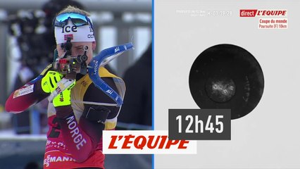 Poursuite femmes de Ruhpolding - Biathlon - Replay