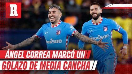 ¡Golazo de media cancha por parte de Ángel Correa!