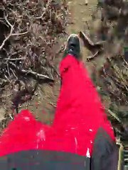 Scary Moment Man is Chased By Mountain Lion