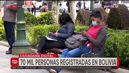 70 mil personas ya son 'ciudadanos digitales’ en Bolivia