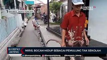 Miris, Bocah Hidup Sebagai Pemulung Tak Sekolah