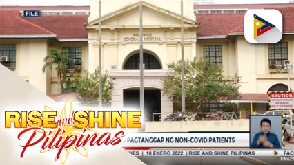 PGH, nilimitahan ang pagtanggap ng non-COVID patients