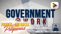 GOVERNMENT AT WORK: 4,802 family food packs, itinurn-over sa Siargao